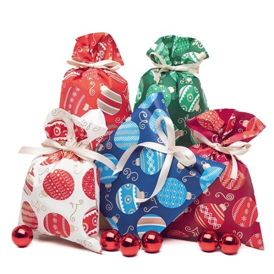 PNP Plast Vánoční dárkový sáček - Joy - 35 x 50 cm - 50 ks