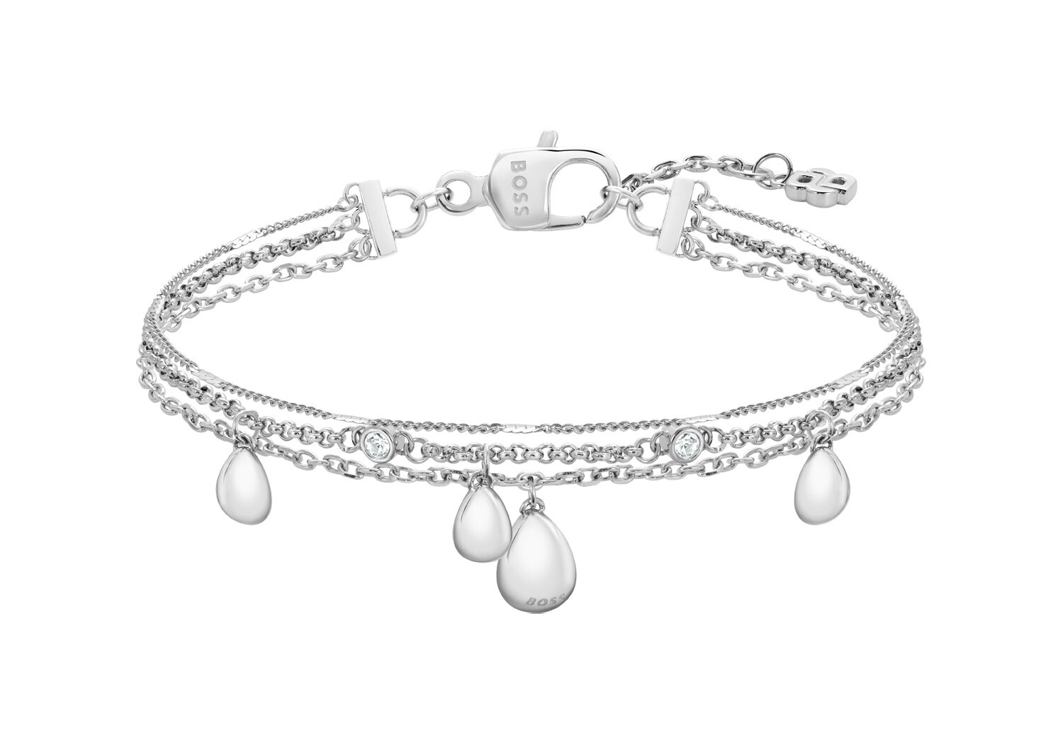 Hugo Boss Trojitý ocelový náramek pro ženy Selena 1580767