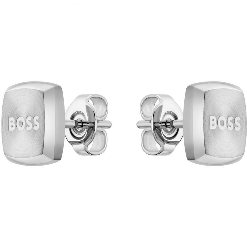 Hugo Boss Stylové ocelové náušnice Yann 1580473
