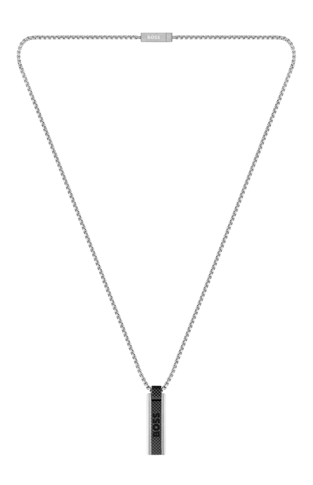 Hugo Boss Pánský ocelový náhrdelník s přívěskem Sakis 1580365