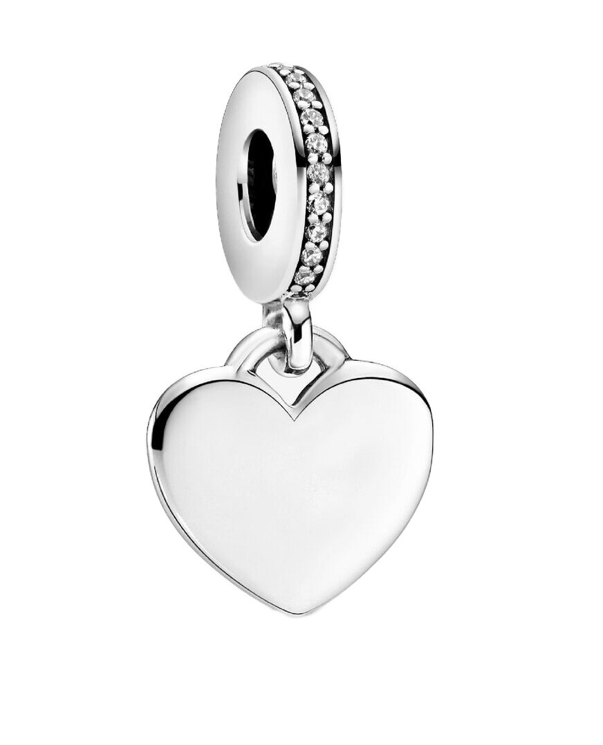 Pandora Stříbrný visací přívěsek Srdce Moments 798761C01