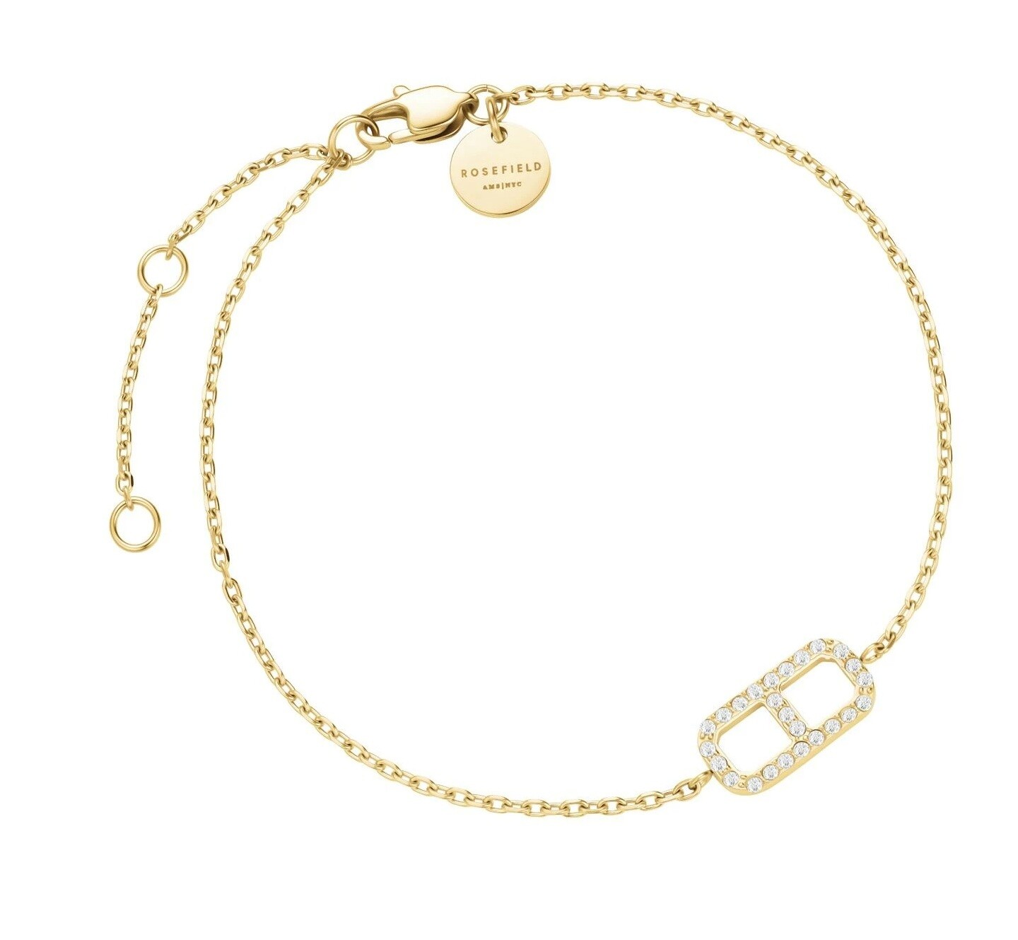 Rosefield Nadčasový dámský náramek Fine Octagon JBOCG-J1184