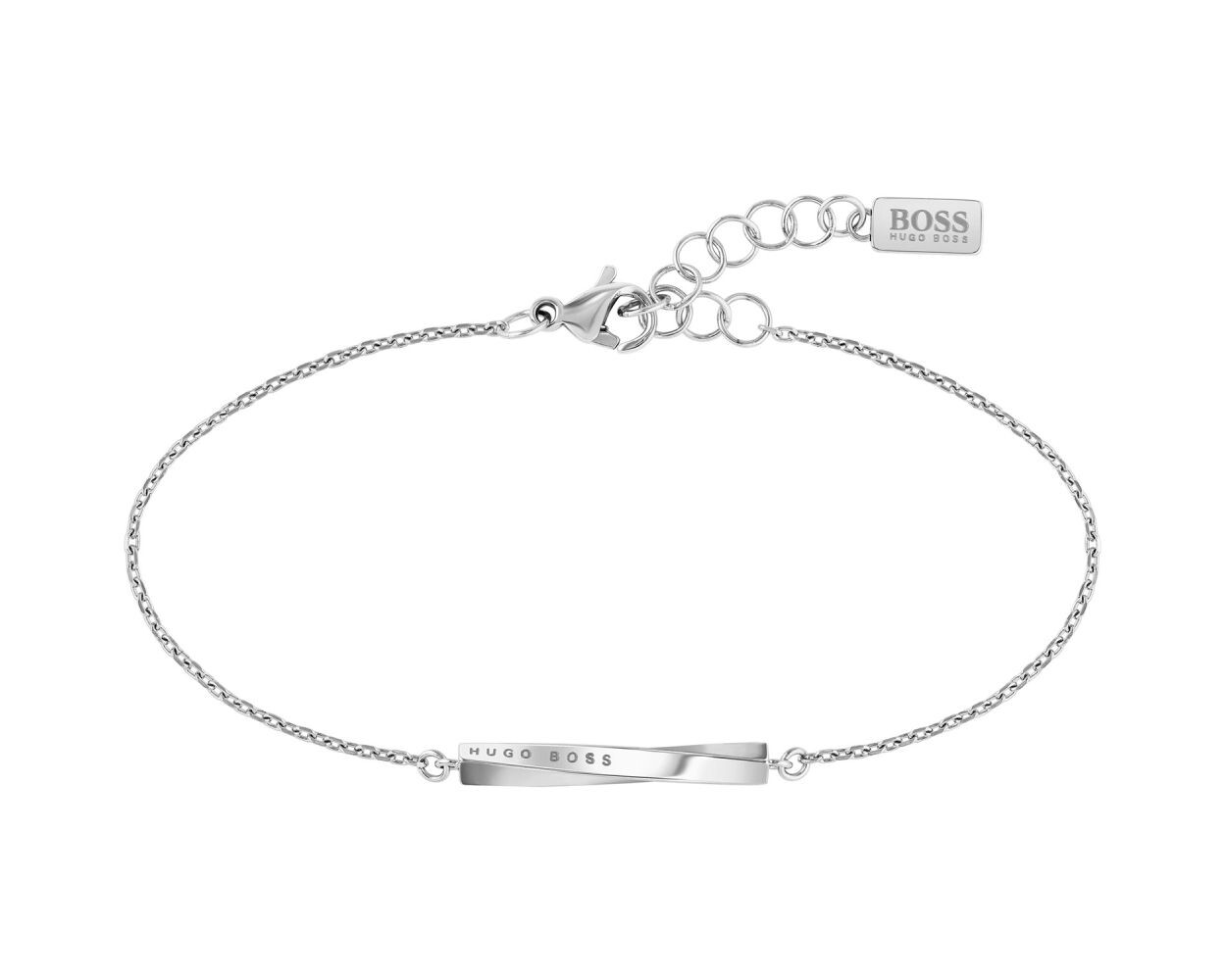 Hugo Boss Minimalistický ocelový náramek pro ženy Signature 1580006