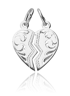 Soliter Partnerský stříbrný přívěsek pro páry 441 001 01480 04