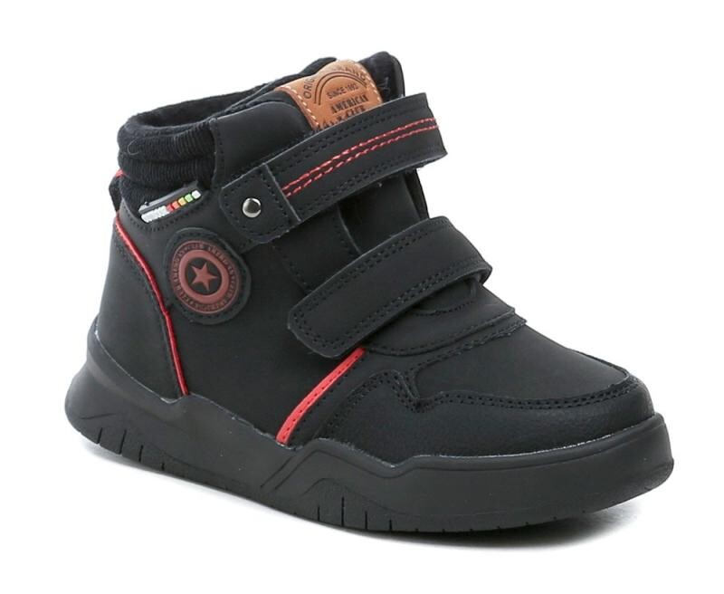 American Club XD102 černé dětské zimní boty