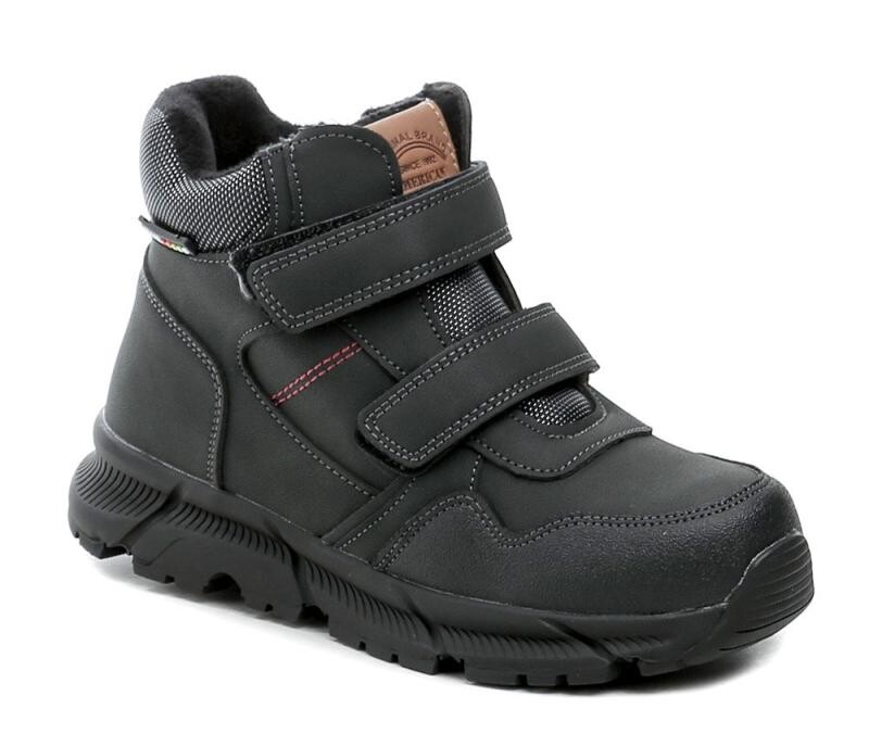 American Club XD141 černé dětské zimní boty