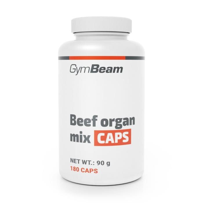 GymBeam Beef organ mix CAPS 180 kaps.