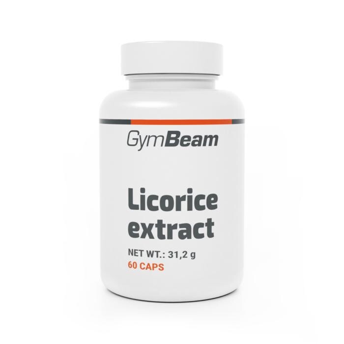 GymBeam Extrakt z lékořice 60 kaps.