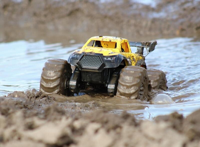 IQ models RC obojživelné auto Off-road Monster Truck 376 žlutá