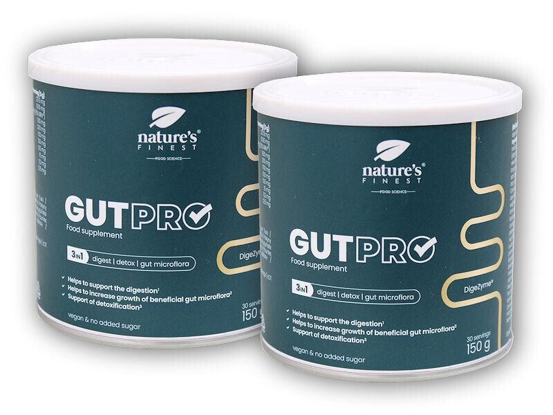 Natures Finest 2x GutPro 150g digezyme