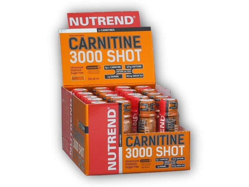 Nutrend Carnitine 3000 Shot 20x60ml ampule
