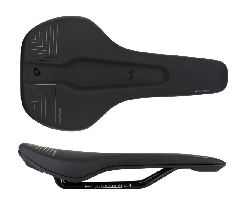 PROLOGO Sedlo RAION 135 RECYCLED STEEL, černé