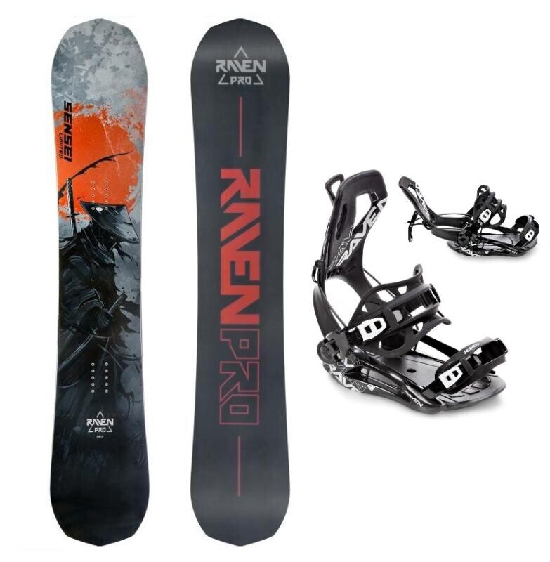 Raven PRO Sensei Limited pánský snowboard + Raven Fastec FT360 black vázání