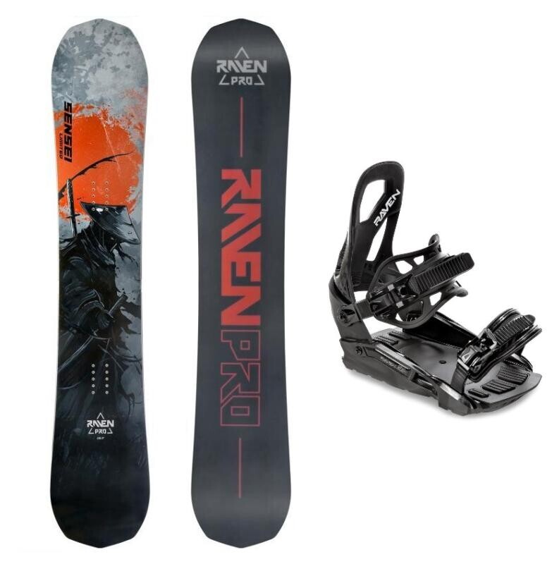 Raven PRO Sensei Limited pánský snowboard + Raven S230 Black snowboardové vázání