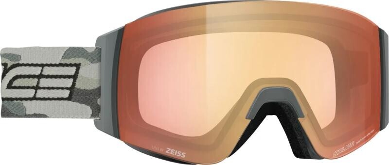 SALICE 105DARWF Clear unisex lyžařské brýle, Charcoal