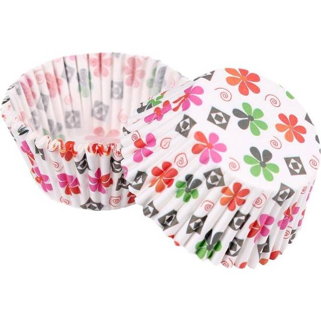Cukrářský košíček květy 50x30mm 1000ks - Cakesicq