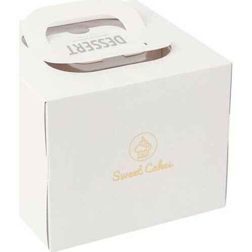 Krabice na dort 1ks 25 x 25 x 15 cm - Cakesicq