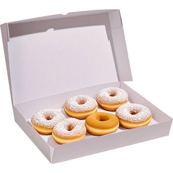 Krabice na zákusky a chlebíčky 1ks 30,5 x 20,5 x 5 cm - Cakesicq