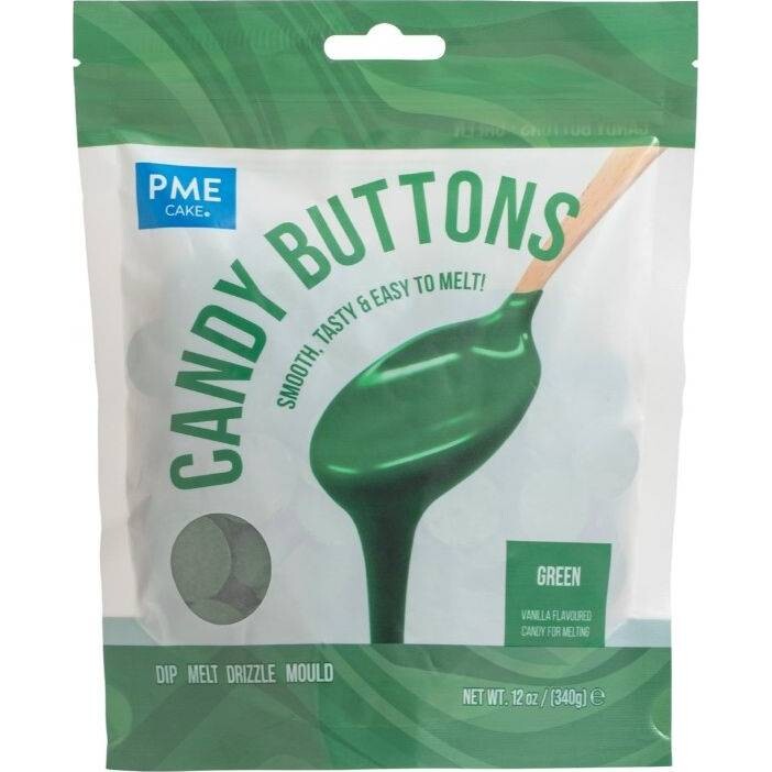 Zelená poleva v peckách 340g - PME