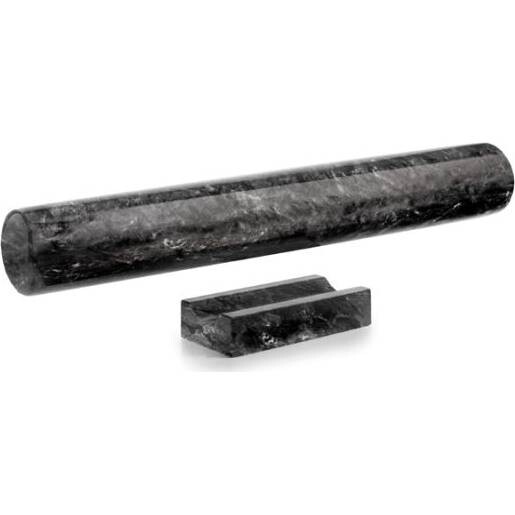 Černý mramorový váleček 35x4cm - Ibili