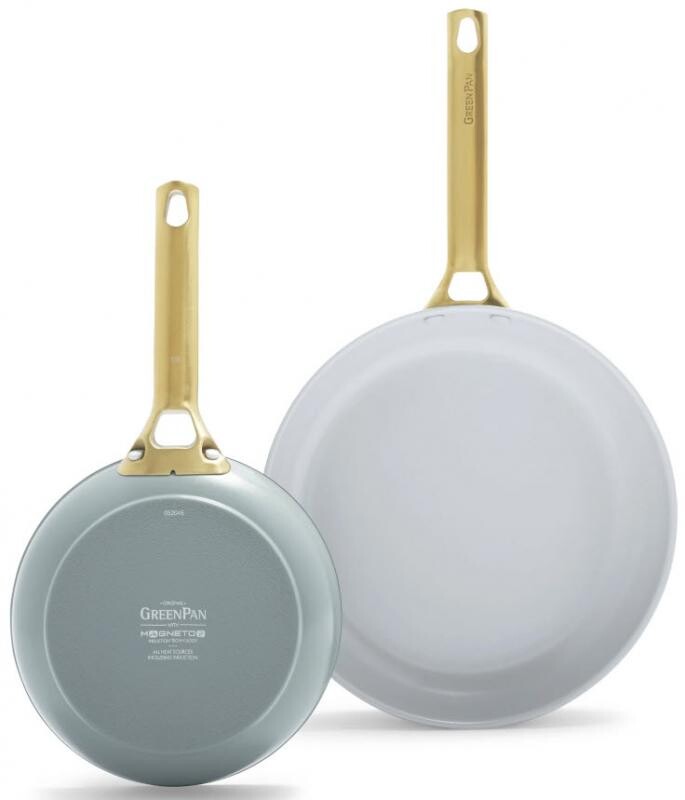 GreenPan PADOVA sada 2 nepřilnavých keramických pánví 20 + 26 cm, šedá + šedomodrá CC008478-001