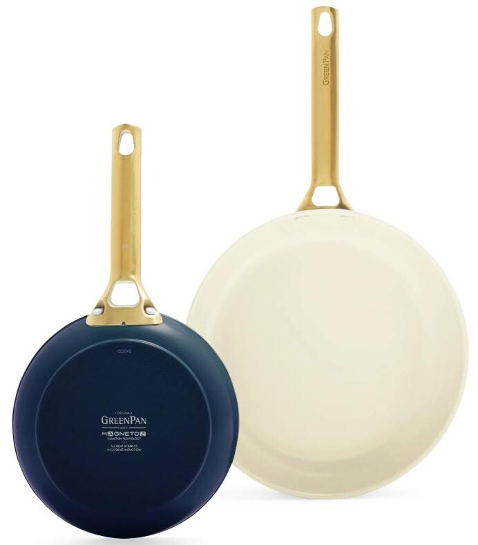 GreenPan PADOVA sada 2 nepřilnavých keramických pánví 20 + 26 cm, oxford modrá CC008492-001