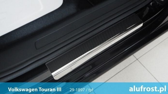 Prahové lišty VW Touran 2015- (carbonová fólie)