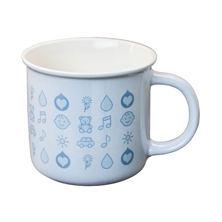 Hrnek plný naděje - modrý hrneček s dětskými motivy | Kapka naděje