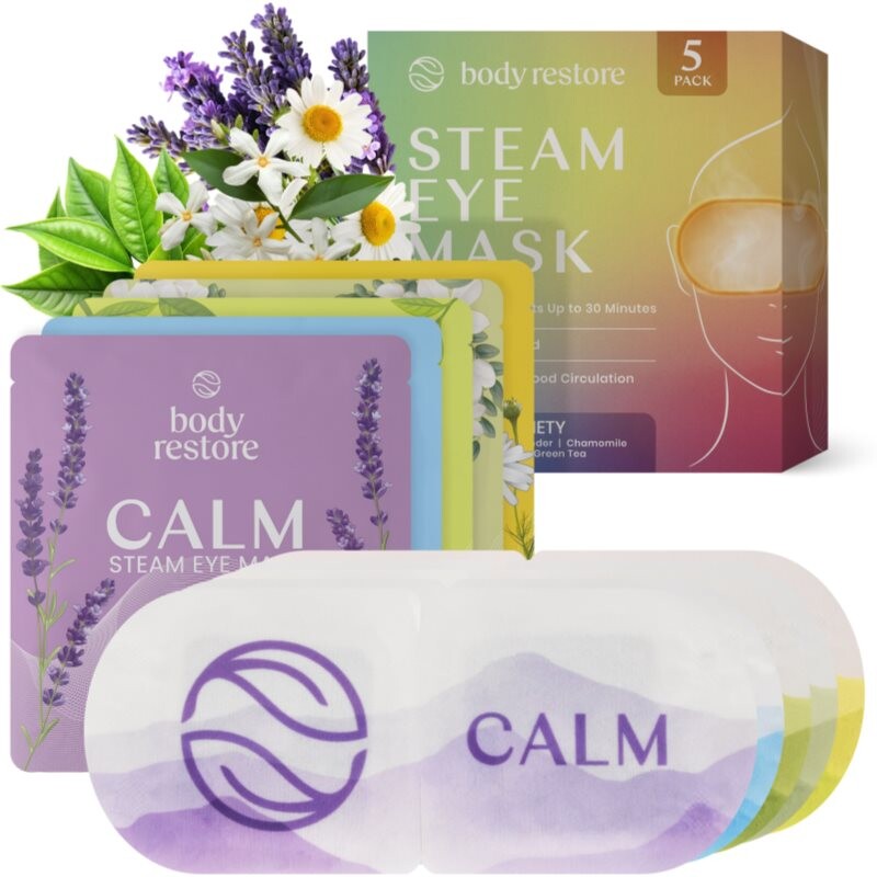 Body Restore Steam Eye Mask Variety maska na oční okolí 5 ks