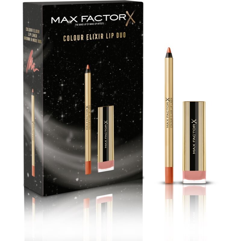 Max Factor Colour Elixir Lip Duo vánoční dárková sada pro ženy