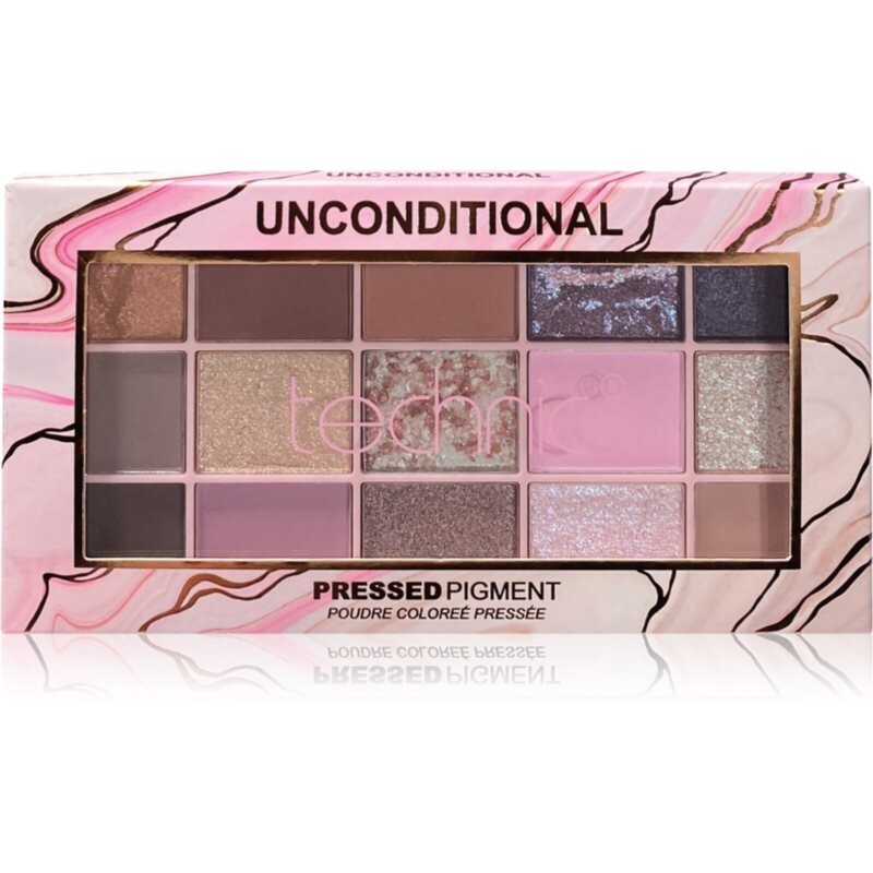 Technic Cosmetics Pressed Pigments paletka očních stínů odstín Unconditional 30 g