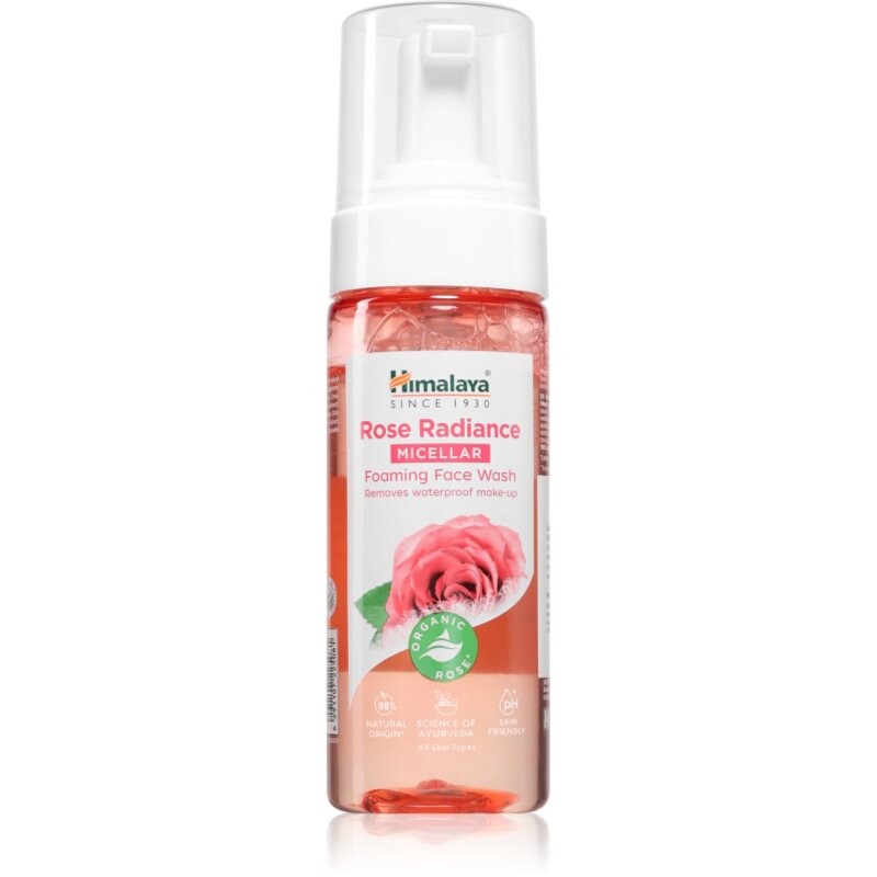 Himalaya Herbals Rose Radiance čisticí pěna na obličej 150 ml