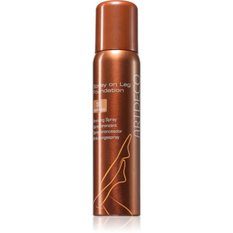 ARTDECO Spray on Leg Foundation samoopalovací sprej pro dokonalé nohy odstín 50 - Natural Medium 100 ml
