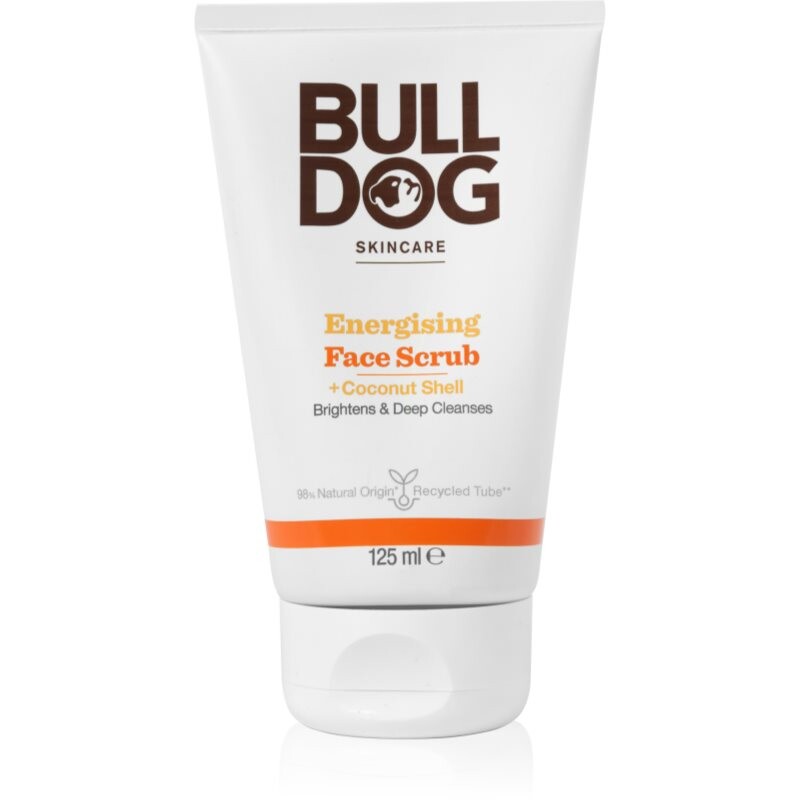 Bulldog Energising Face Scrub osvěžující peeling na obličej pro muže 125 ml