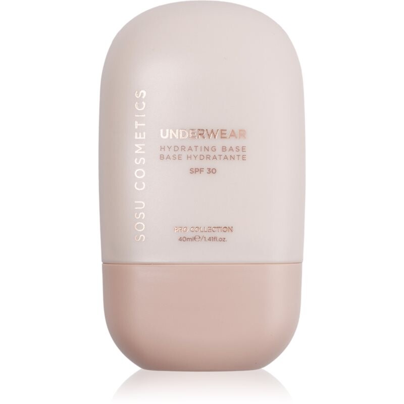 SOSU Cosmetics Underwear Hydrating Base podkladová báze s hydratačním účinkem SPF 30 40 ml