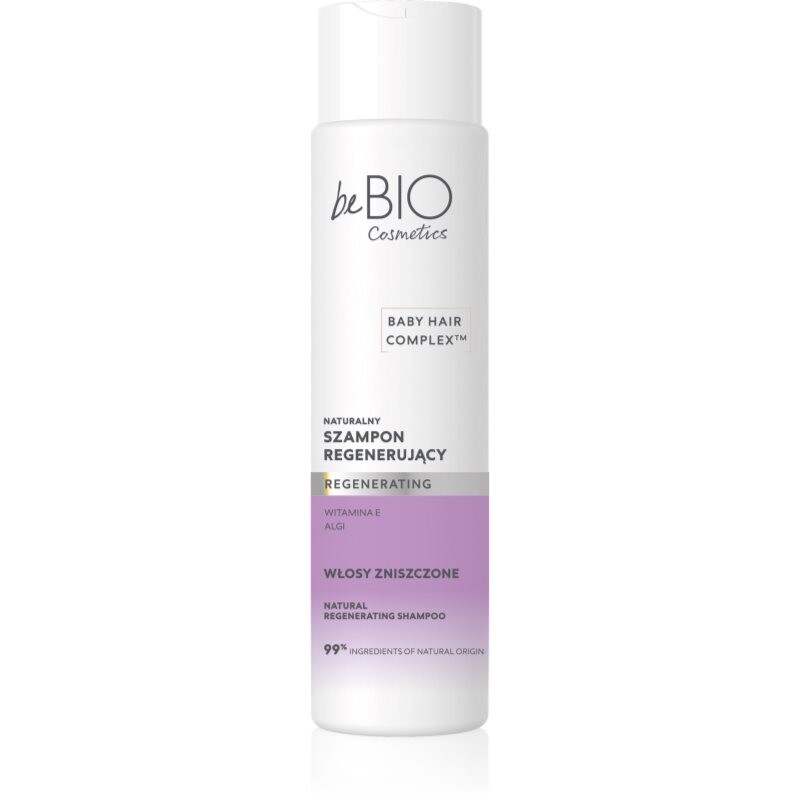 beBIO Baby Hair Complex Regenerating regenerační šampon pro slabé a poškozené vlasy 300 ml
