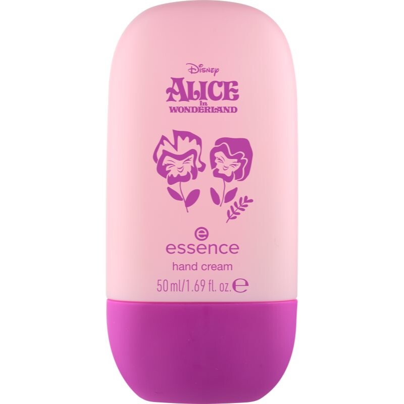 essence Disney Alice in Wonderland pečující krém na ruce 01 Bloom where you Planted! 50 ml