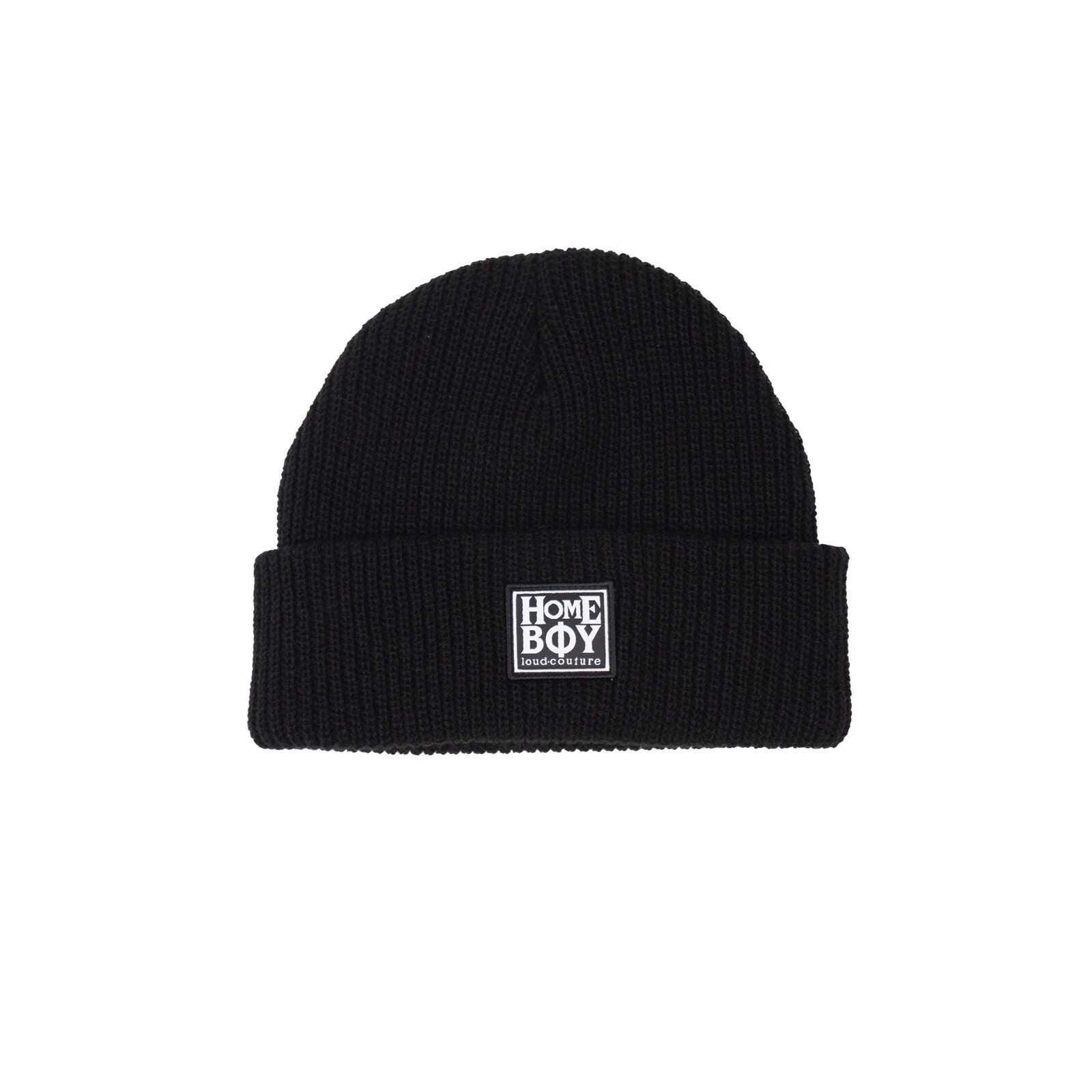 kulich HOMEBOY - Egg Head Beanie Heritage Logo (BLACK-10)