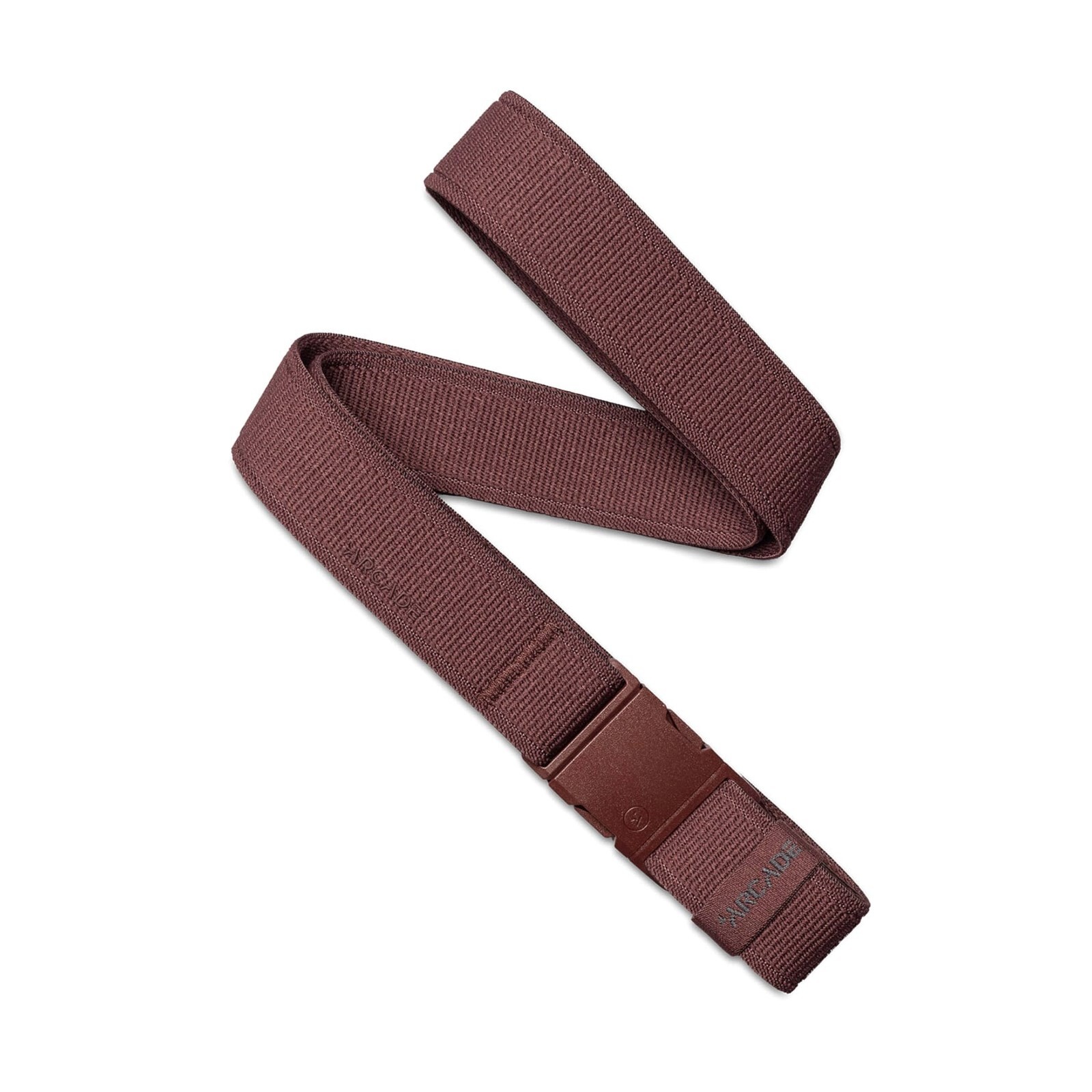 opasek ARCADE - Atlas Slim Burgundy (BURGUNDY)