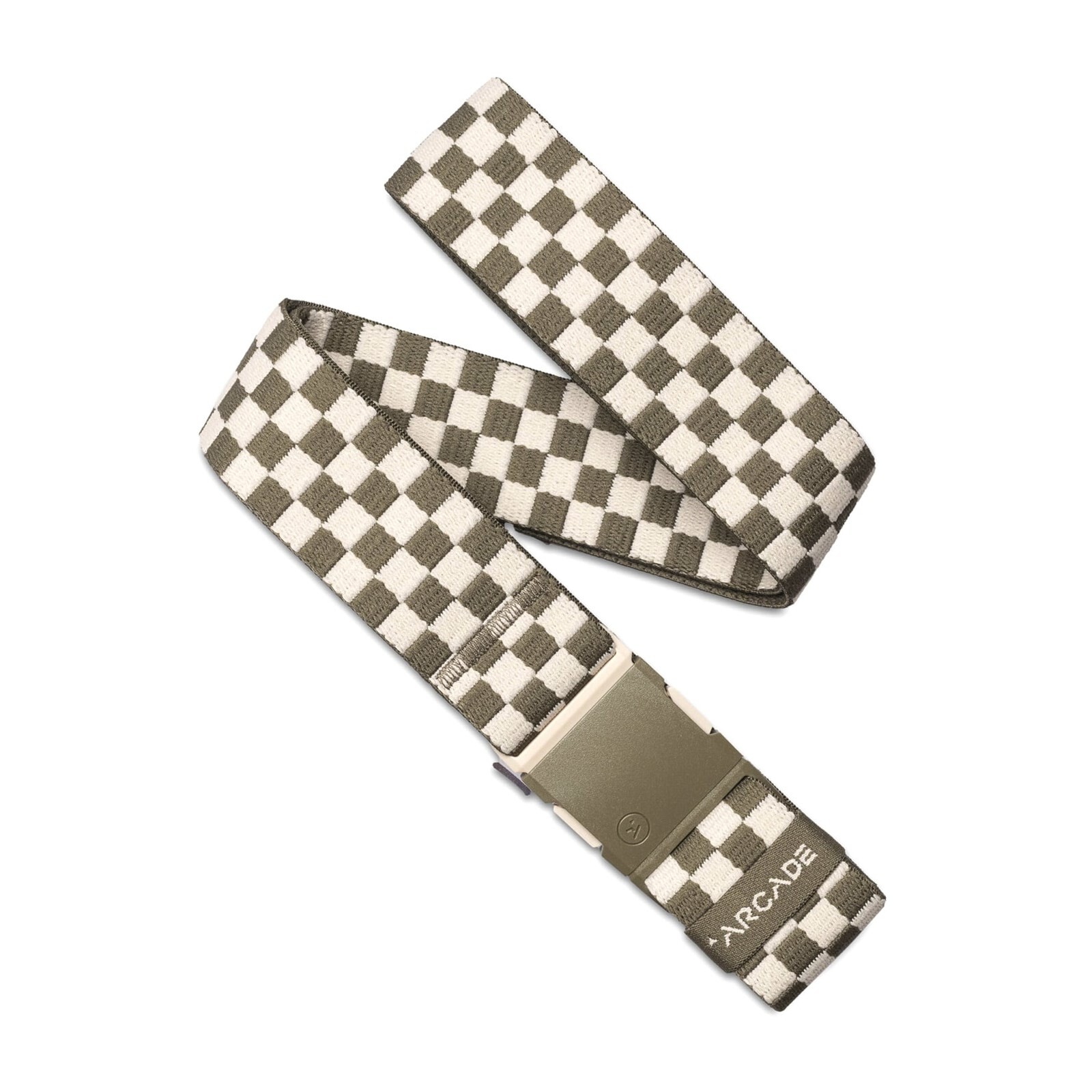 opasek ARCADE - Check Crocodile/Khaki (CROCODILE KHAKI)