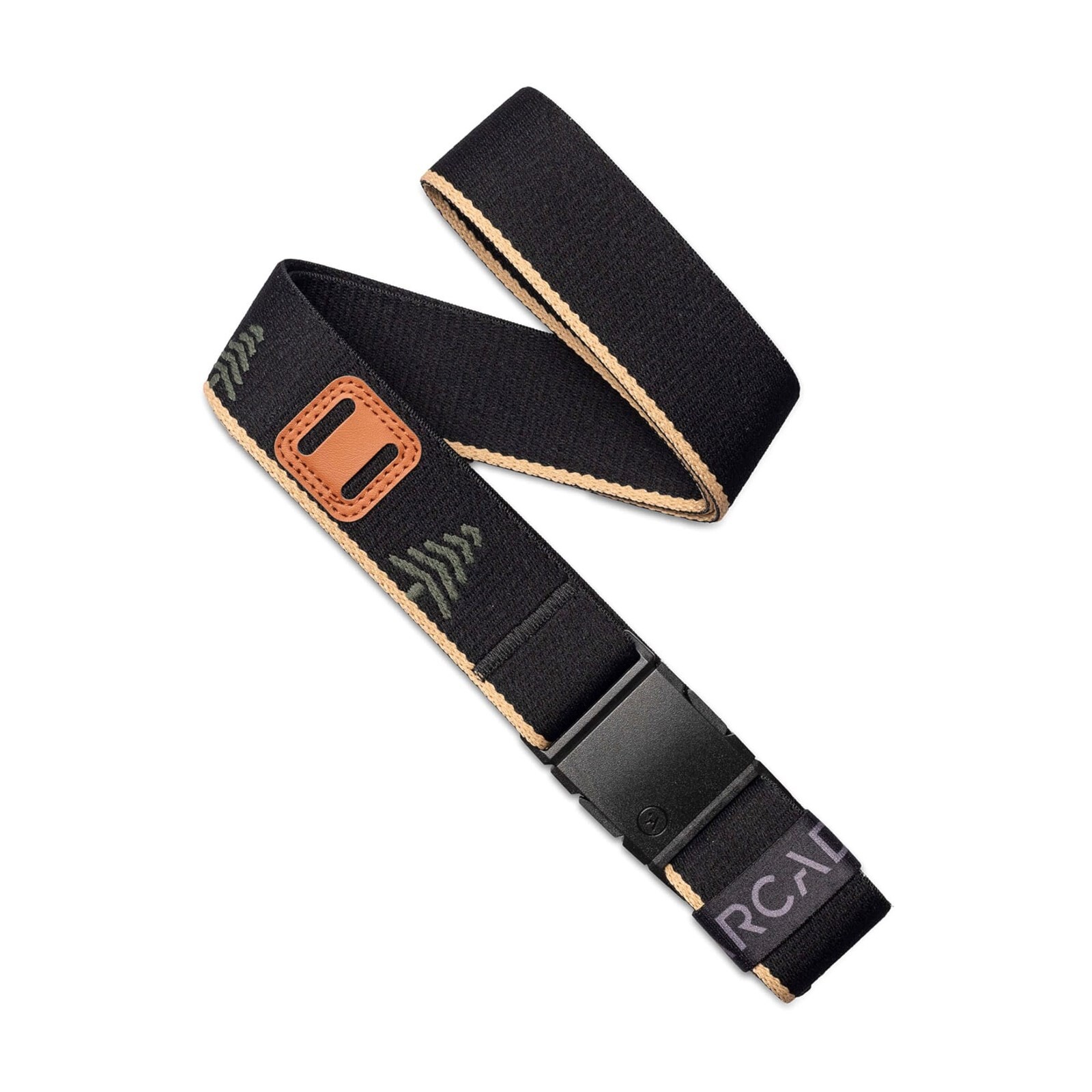 opasek ARCADE - Blackwood Long Black/Sand (BLACK SAND) velikost: 132 cm