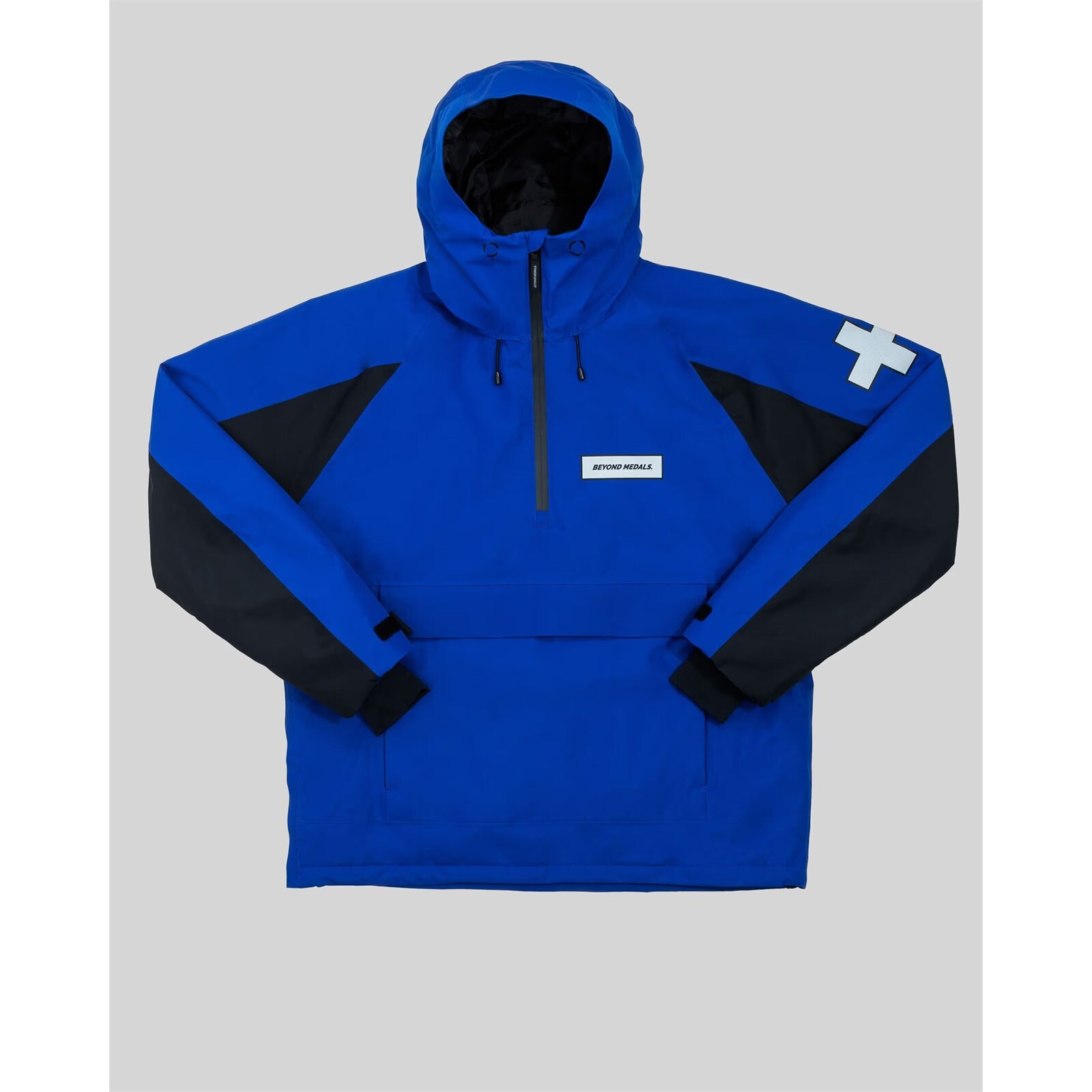 bunda BEYOND MEDALS - Retro Anorak 2L Blue (BLUE)
