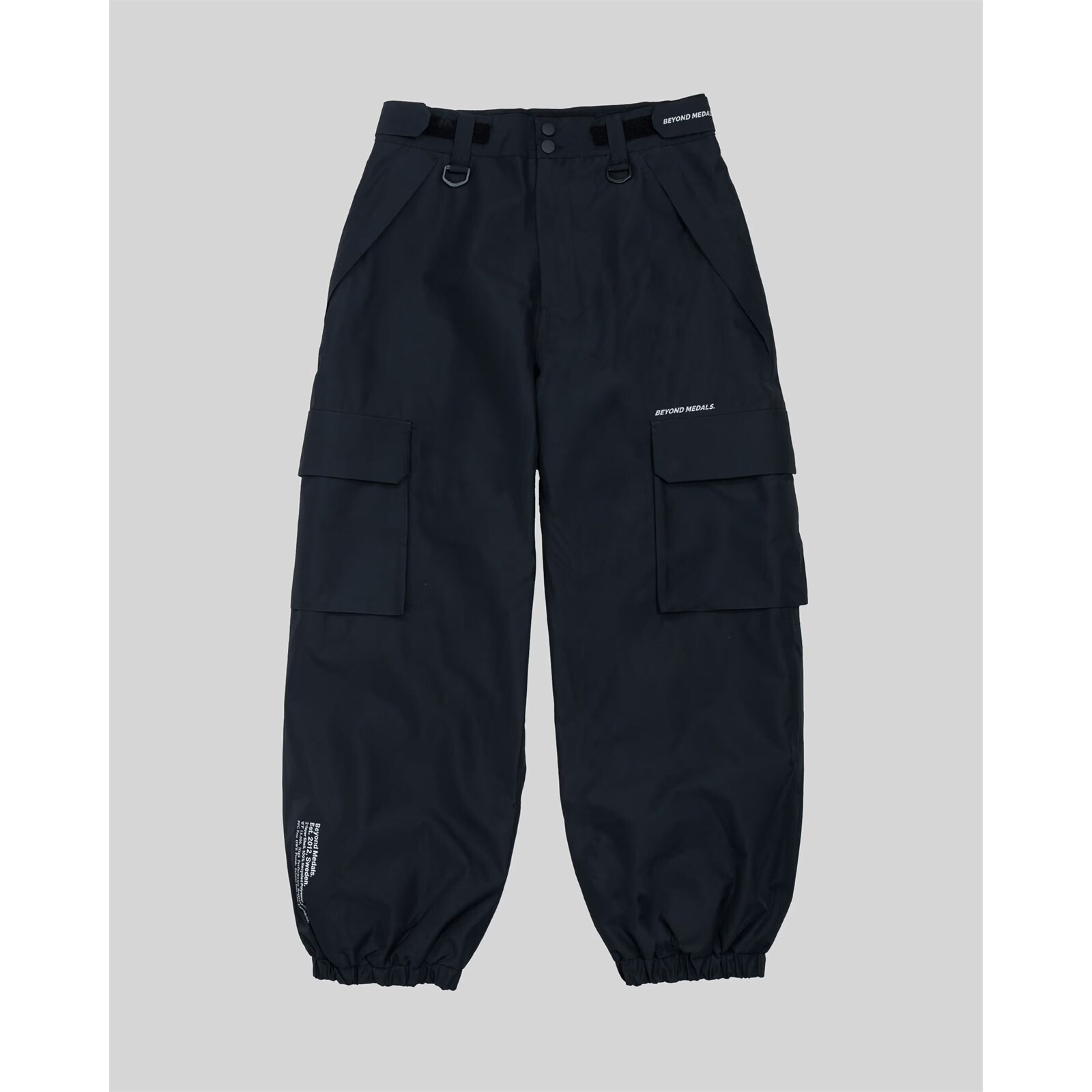 kalhoty BEYOND MEDALS - Cargo Pants 2L Black (BLACK) velikost: S