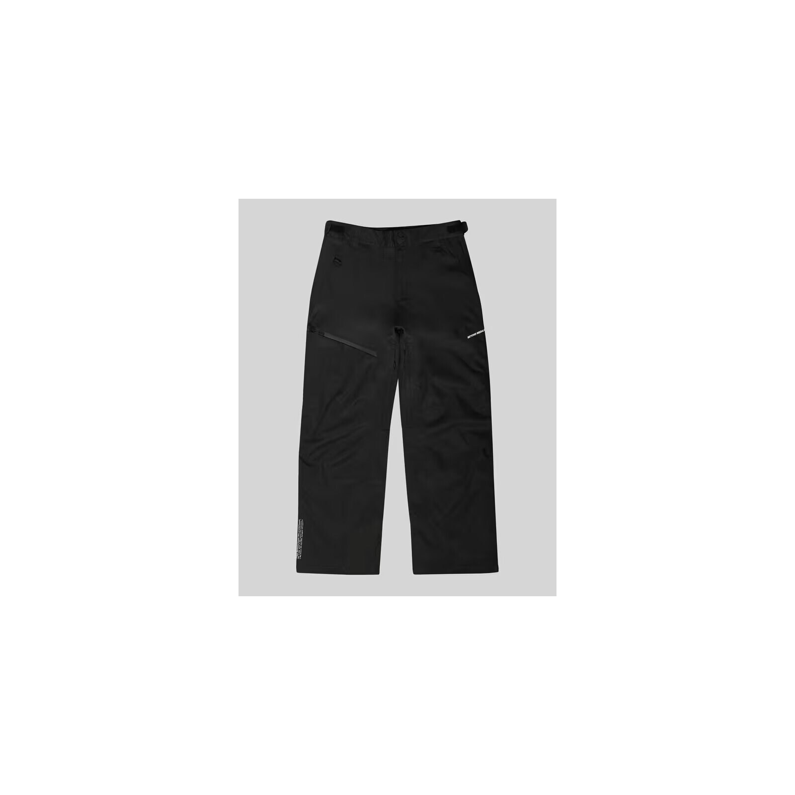 kalhoty BEYOND MEDALS - Zip Pants 2L Black (BLACK) velikost: XL