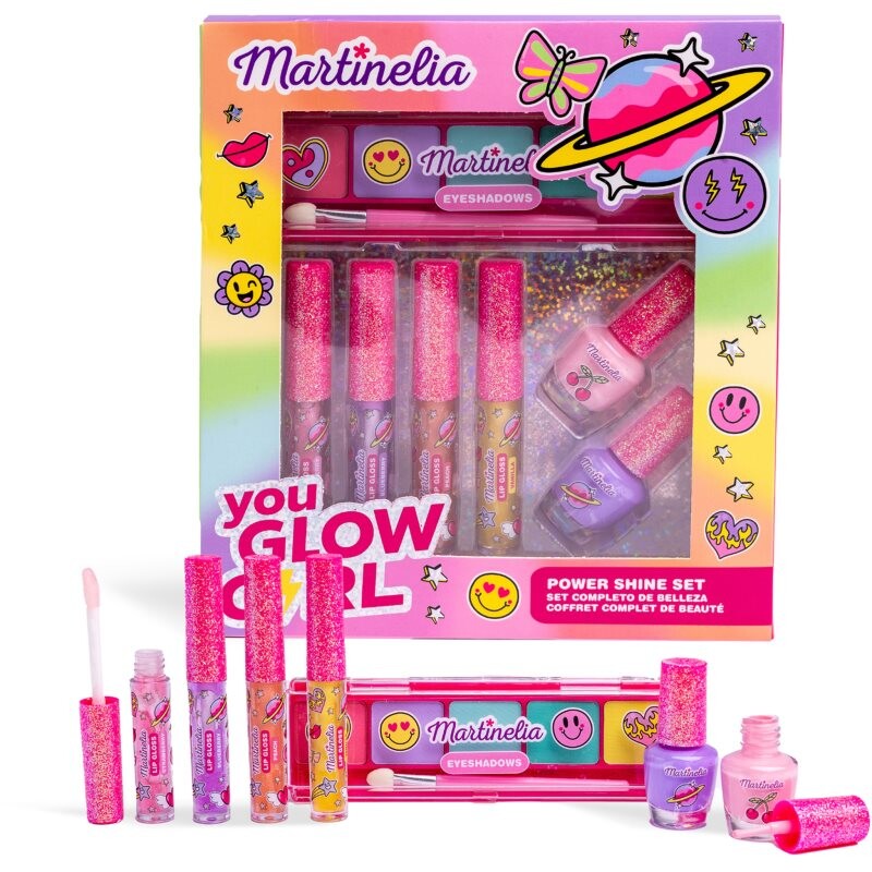 Martinelia Super Girl Power Shine Set dárková sada pro děti