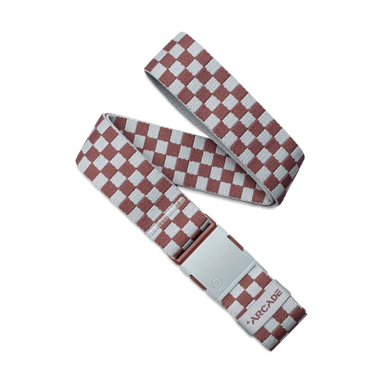 opasek ARCADE - Check Cloud/Burgundy (CLOUD BURGUNDY)