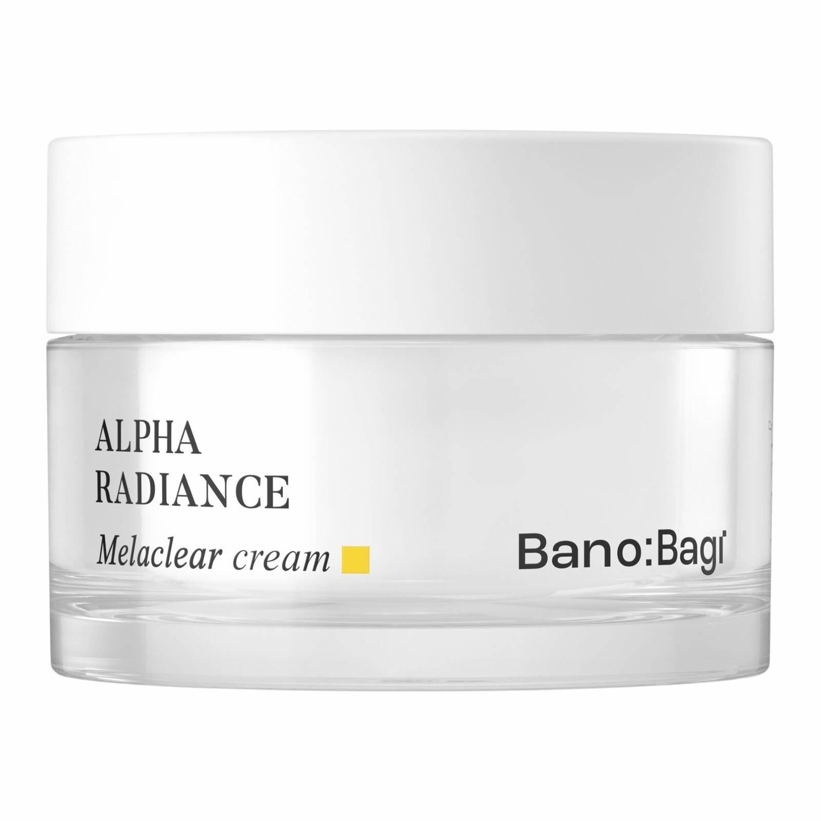 BANOBAGI Rozjasňující pleťový krém proti pigmentovým skvrnám Alpha Radiance (Melaclear Cream) 50 ml