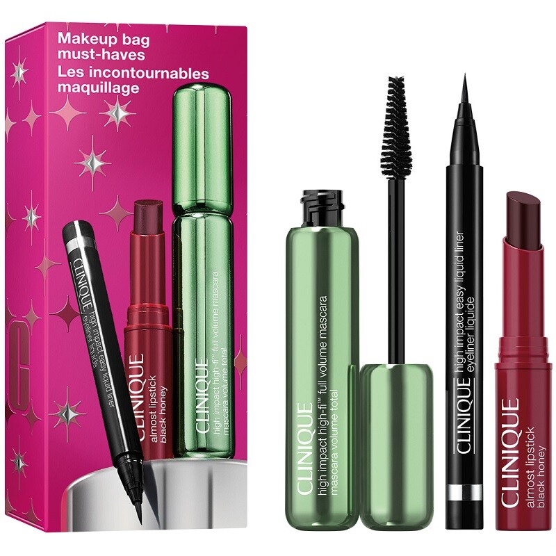 Clinique Dárková sada dekorativní kosmetiky Make-Up Bag Must-Haves