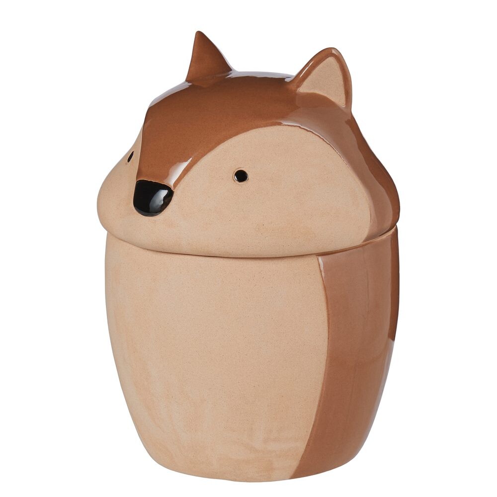 HAZEL Keramická dóza veverka