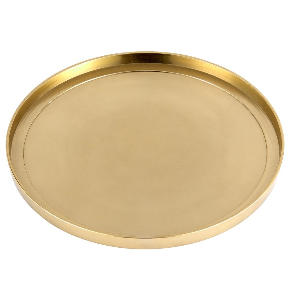 CLASSIC Dekorační talíř leštěný - zlatá